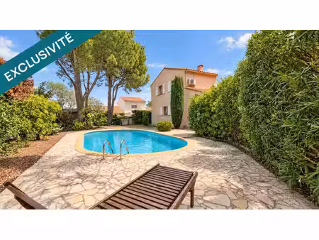 villelongue-dels-monts (66740) – villa 4 faces avec piscine  au pied des albères