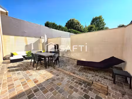 maison 104 m2 avec terrasse et jardin de 404 m2
