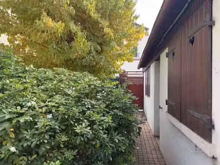 gennevilliers – maison avec jardin  garage et dépendances