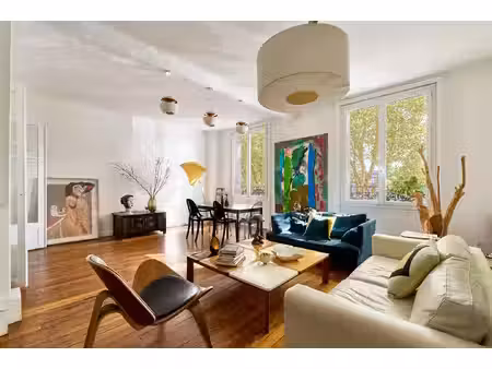 appartement familial avec vue sur la seine - pont mirabeau à paris - 140.39 m2 - 1375000 €