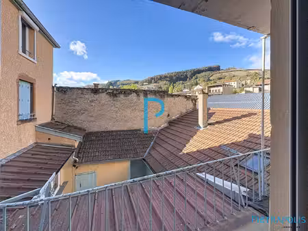 tarare centre – appartement 97 m² + t1 indépendant  6 caves