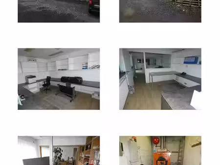 immeuble industriel avec parking à naninne