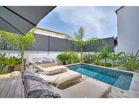 villa d'exception avec piscine à deux pas du canal et de la mer à palavas les flots - 190 