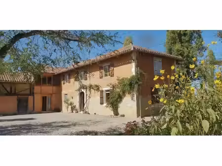 à vendre  proche de mirande (gers) : belle maison gasconne rénovée avec 4 chambres ...