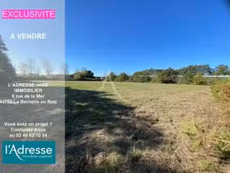 vente terrain à la bernerie-en-retz (44760) : à vendre / 5978m² la bernerie-en-retz