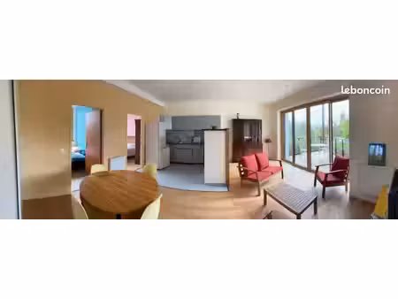 f3 meublé 62 m² avec terrasse face au parc massillon