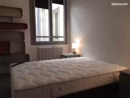 location studio meublé avec fibre paris 19