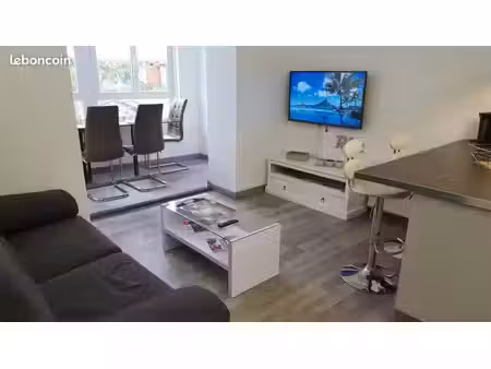 appartement t4 meublé rénové et moderne  proche du centre