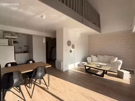 ☀️ guidel – t2 duplex meublé de 48 62 m² – terrasse & box – 800 cc