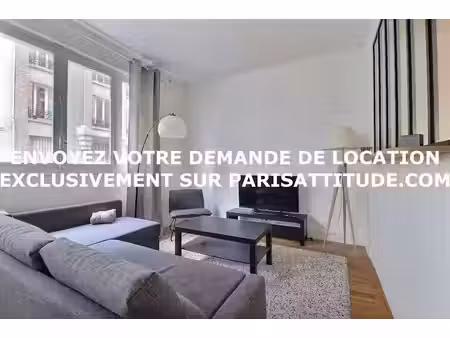 location meublée appartement 2 pièces 42 m² à paris 15ème (75015)  1 590 €