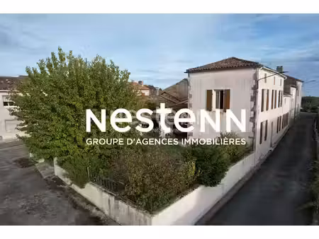 maison de village130m²   4 pièces à vendre à espiens avec garage et jardin- calme et confo