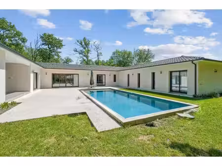 villa contemporaine d'exception dans domaine privée aux portes de bordeaux