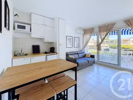 appartement studio cabine à louer - 1 pièce - 24 66 m2 - villeneuve loubet - 06 - provence