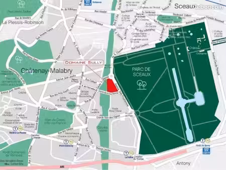 location t3 neuf 63m2 à châtenay malabry + jardin