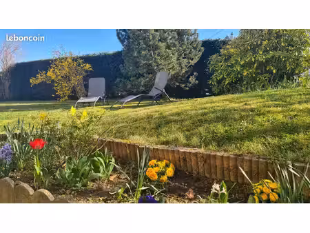 appartement meublé avec jardin