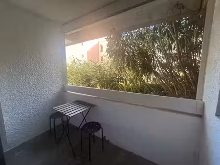 carnon - appartement meublé t2 de 26.61m2 avec terrasse