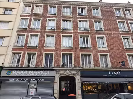 appartement saint ouen sur seine 2 pièces 28 m2 rue du docteur bauer