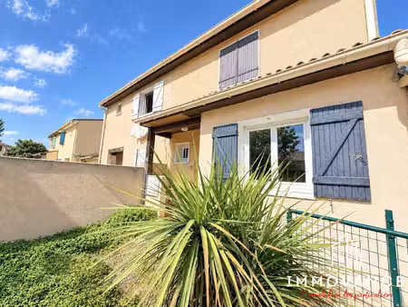 maison t4 - jardin et garage - centre jacou