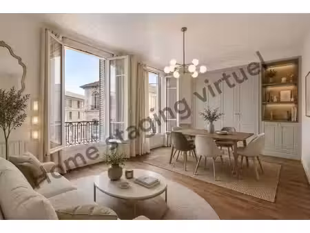 vente appartement 2 pièces  44.71m²  asnières