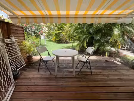 location appartement 2 pièces meublé 30m² st francois 97118