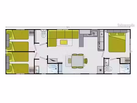 vente prestige : mobil home irm apolon confort – 40 m² sur parcelle d'exception de 360 m²