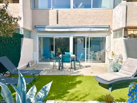 appartement t1 avec jardin privatif - six-fours-les-plages