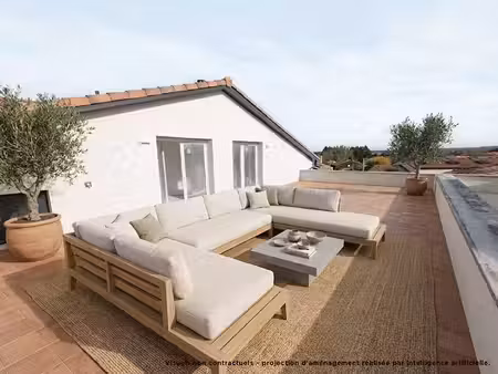 appartement t4 de 84m² et 100m² utiles + terrasse et parking sous sol
