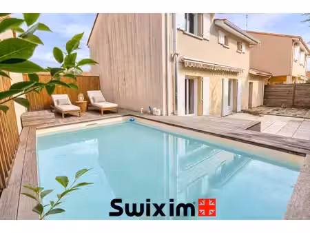 eysines le derby – hippodrome  maison 5 pièces avec piscine – 110 m²