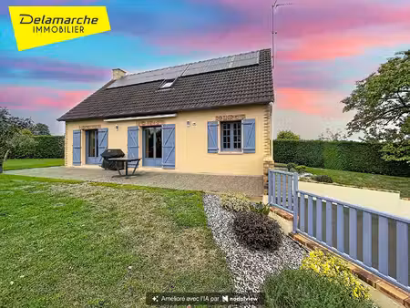 saint hilaire du harcouet (50600) maison sur sous-sol 5 pièces à vendre sur terrain d'env.