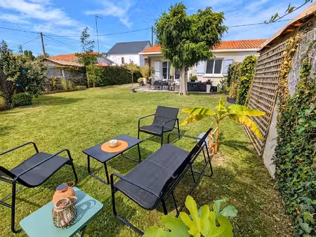 saint-jean-de-monts maison 50m2  2 chambres  avec jardin et dépendance.