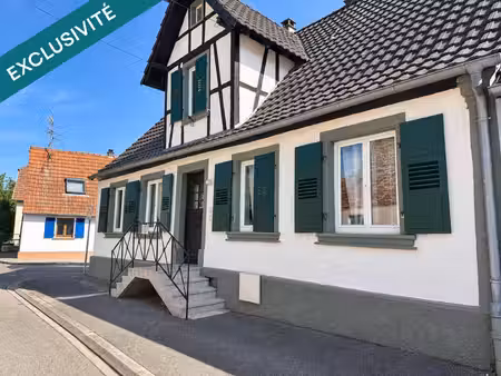 maison de 140 m² avec cour et dépendance