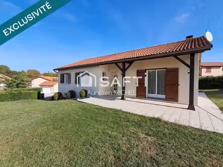 maison familiale avec 4 chambres sur sous sol complet
