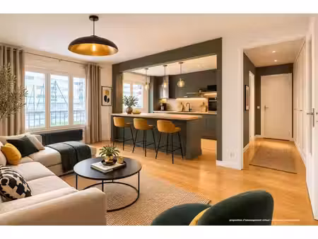 vente appartement 2 pièces avec parking gambetta/saint-louis