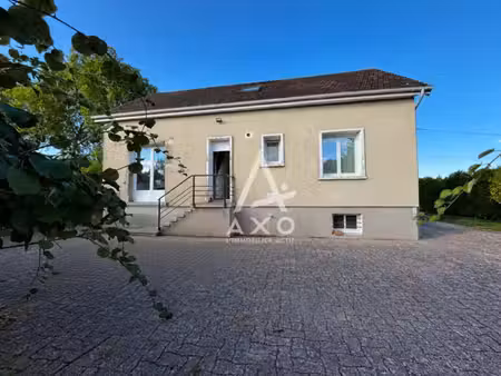 vente maison poilly lez gien  126m² 5 pièces 173 000€ avec garage