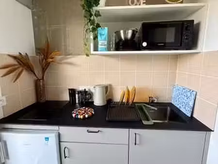 location appartement t1 meublé à bruz (35170) : à louer t1 meublé / 17m² bruz