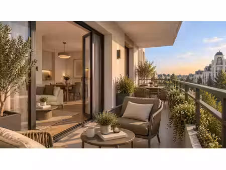 vente appartement 3 pièces 65 m² à chessy (77700)  309 000 €