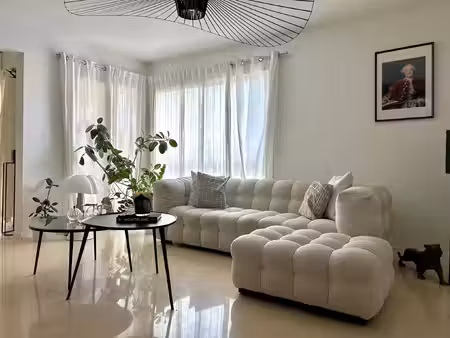 -au calme grand 4p de 95m² avec jardin et balcon dans residence fermée