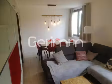 location appartement 3 pièces meublé 62m² st martin le vinoux 38950