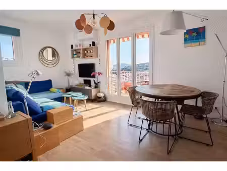 sanary sur mer portissol - t2 dernier etage terrasse apercu
