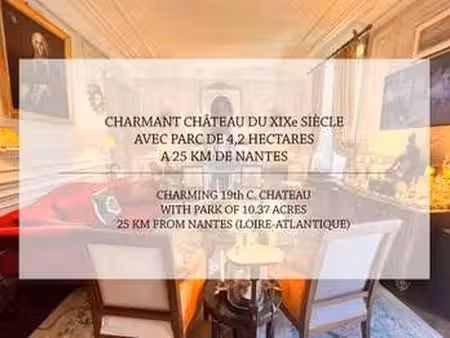 vente demeure d'exception piscine à saint-philbert-de-grand-lieu (44310) : à vendre piscin