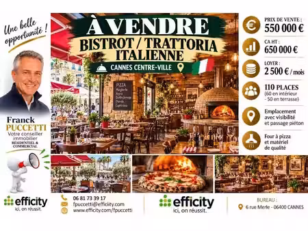 vente locaux professionnels 100 m² à cannes (06400)  550 000 €