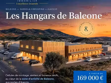 vente locaux professionnels 0 pièces 76 m² à sarrola-carcopino (20167)  169 000 €