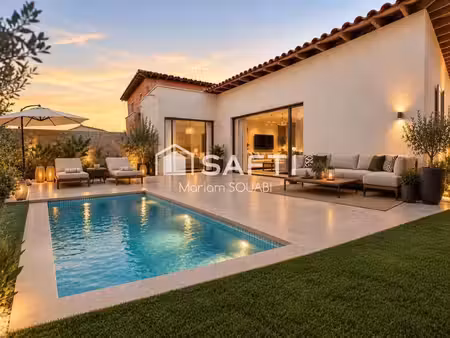 villa neuve 91m² parcelle 574m²  hors lotissement   en cours de finition