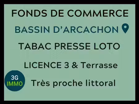 vente locaux professionnels à arcachon (33120)  424 000 €