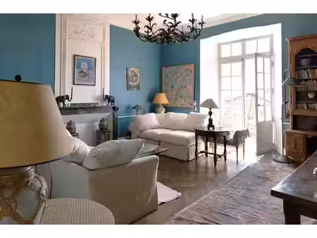magnifique demeure historique  au coeur de lectoure  avec jardins  terrasses et cave