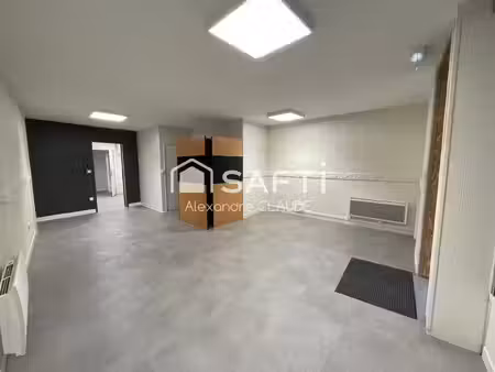 nevers : local commercial rénové de 57 m²