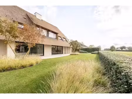 magnifique villa avec vue dégagée - au bord du zoute