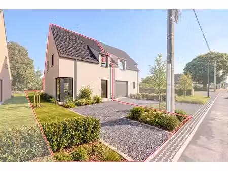 vezon - maison neuve 3 facades de 3 chambres avec jardin !