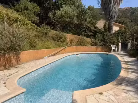 anthéor - maison 152 m² à rénover  piscine  plage à pied !