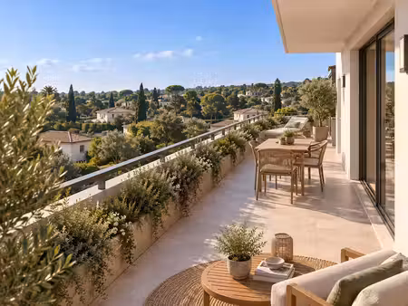 vente appartement 3 pièces 55 m² à grasse (06130)  225 067 €